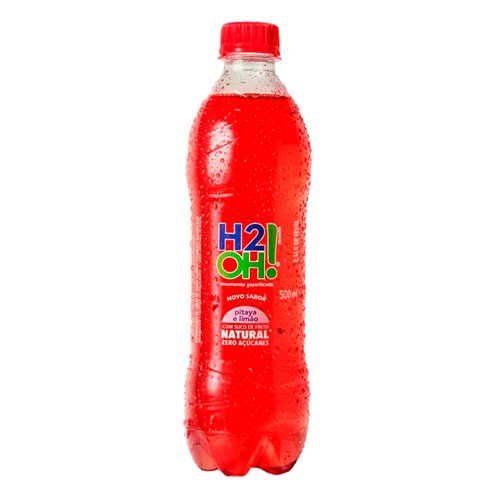 H2OH PITAYA E LIMAO 500ML C/12 BEBIDAS