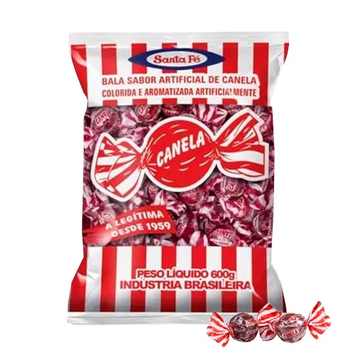 BALA DE CANELA SANTA FE 600GR BOMBONIERE