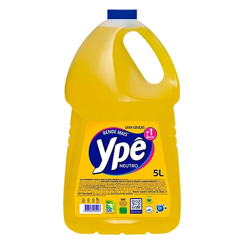 DETERGENTE YPE NEUTRO GALAO 5LTS-LIMPEZA E HIGIENE