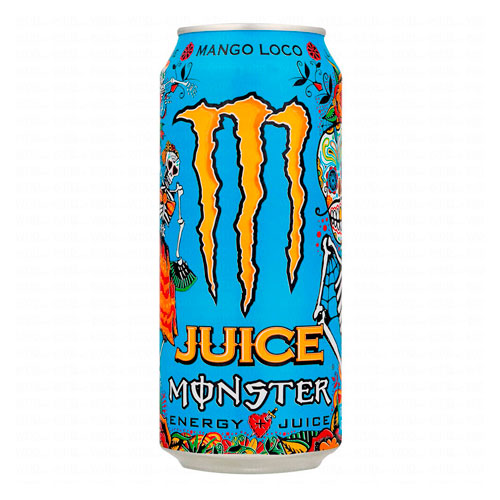 ENERGETICO MONSTER MANGO LOCO 473MLX6 BEBIDAS