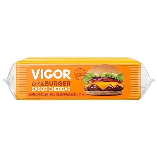 QUEIJO CHEDDAR VIGOR PC 2,24KG-RESFRIADOS
