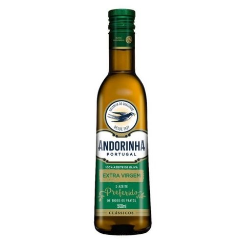 AZEITE ANDORINHA EXTRA VIRGEM VD 500ML MERCEARIA EM GERAL