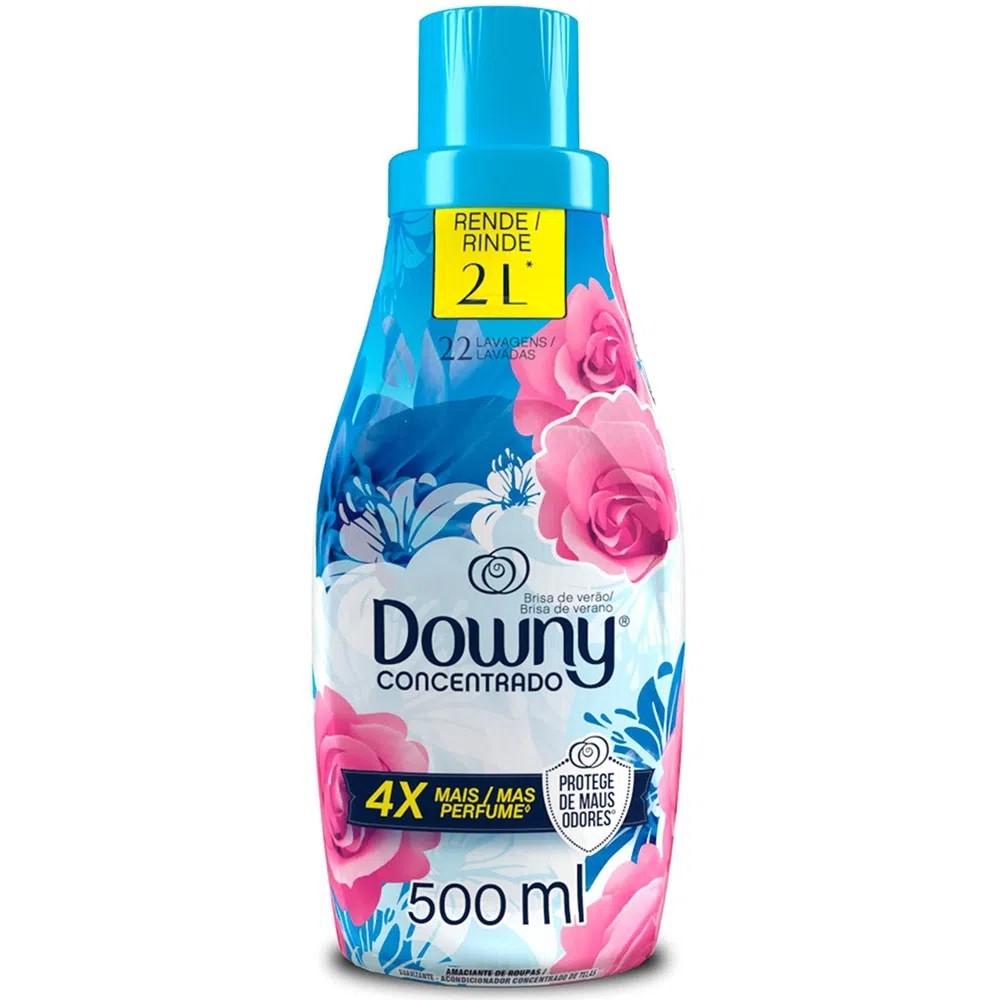 AMACIANTE DOWNY CONC.BRISA DE VERAO 500ML LIMPEZA E HIGIENE