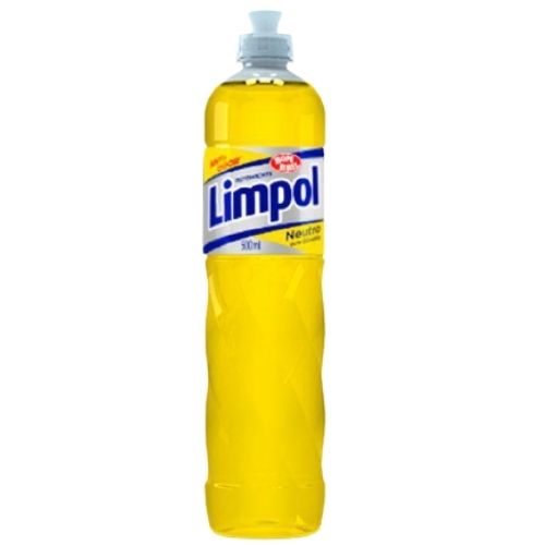 DETERGENTE LIMPOL 500 ML C/24-LIMPEZA E HIGIENE