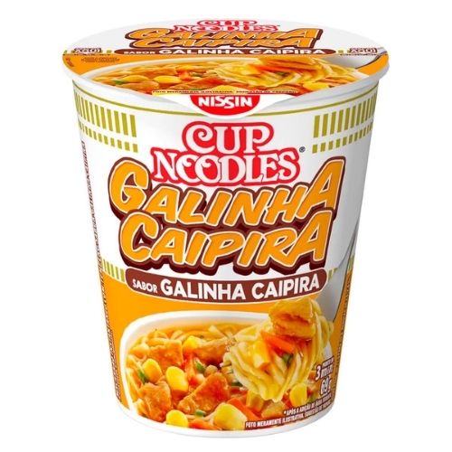CUP NOODLES GALINHA CAIPIRA 69G MERCEARIA EM GERAL
