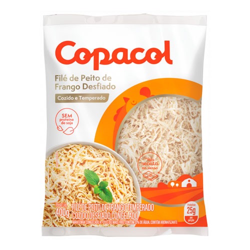 COPACOL FRANGO DESFIADO 400G CONGELADOS