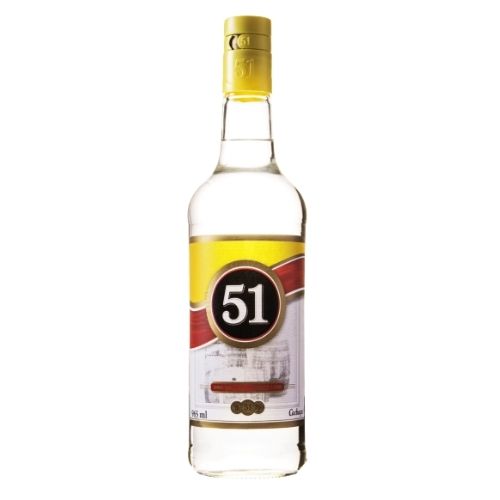 51 AGUARDENTE 965ML UN-BEBIDAS QUENTES