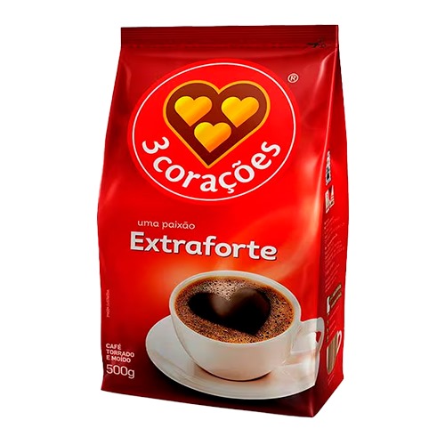 CAFE TRES CORACOES 500G UN MERCEARIA EM GERAL