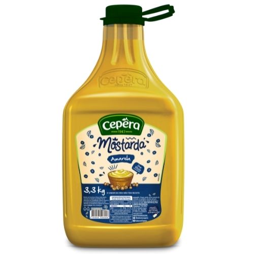 MOSTARDA CEPERA 3,3 KG C/04 MERCEARIA EM GERAL