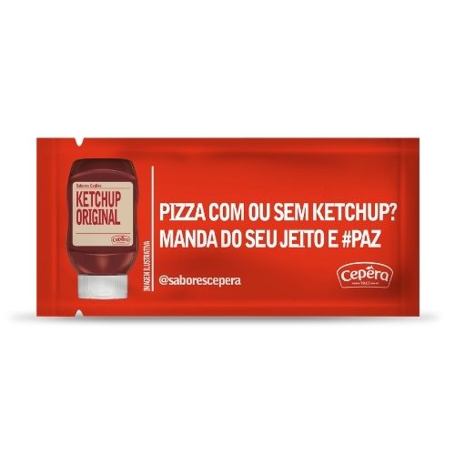 SACHE KETCHUP CEPERA CX C/175 MERCEARIA EM GERAL