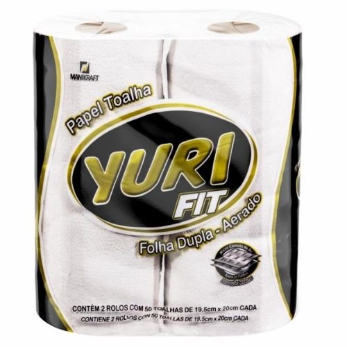 PAPEL TOALHA YURI FD C/16 DESCARTAVEIS/EMBALAGENS