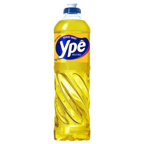 DETERGENTE YPE NEUTRO 500ML LIMPEZA E HIGIENE