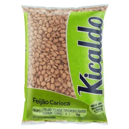 FEIJAO CARIOCA KICALDO FD C/10 PCT 1 KG MERCEARIA EM GERAL