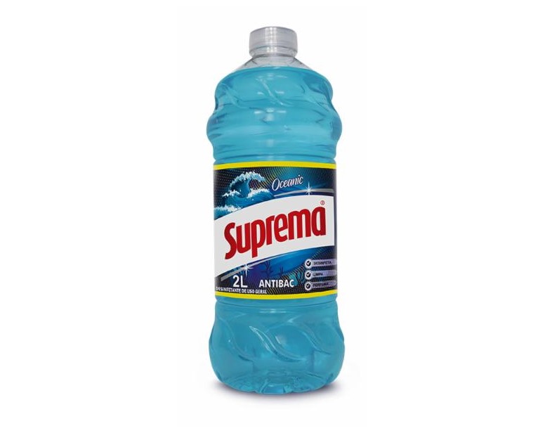 SUPREMA DESINFETANTE OCEANIC 2L UN LIMPEZA E HIGIENE