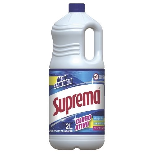 AGUA SANITARIA SUPREMA 2 L C/06 LIMPEZA E HIGIENE