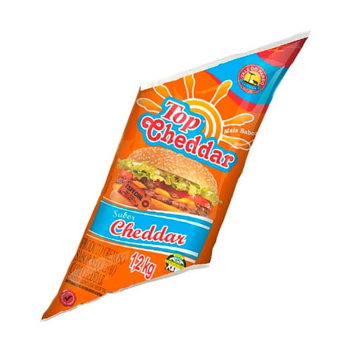 CHEDDAR  TOP CHEDDAR 1,2 KG CX C/12 RESFRIADOS
