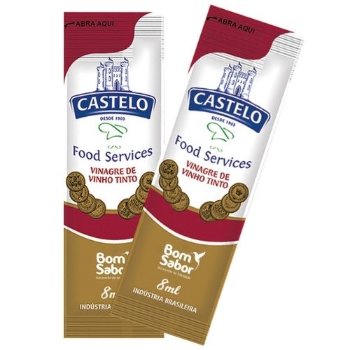 SACHE VINAGRE TINTO BOM SABOR 200X4ML MERCEARIA EM GERAL