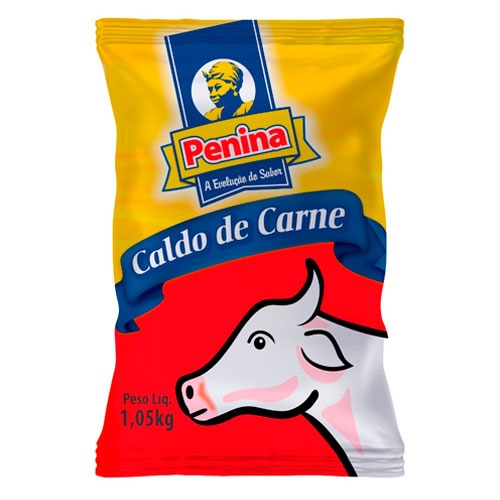 CALDO DE CARNE PENINA 1KG UN MERCEARIA EM GERAL