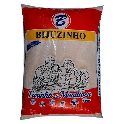 FARINHA DE MANDIOCA FINA BIJUZINHO 1KG MERCEARIA EM GERAL