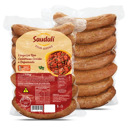 SAUDALI CALABRESA DEFUMADA PCT C / 2 RESFRIADOS
