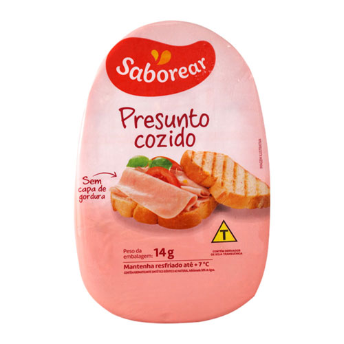 PRESUNTO SABOREAR PECA 3,290KG RESFRIADOS