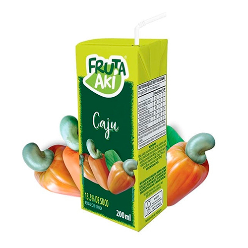 FRUTA AKI CAJU TP 200ML BEBIDAS