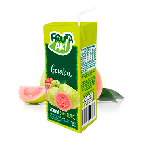 FRUTA AKI GOIABA TP 200ML BEBIDAS