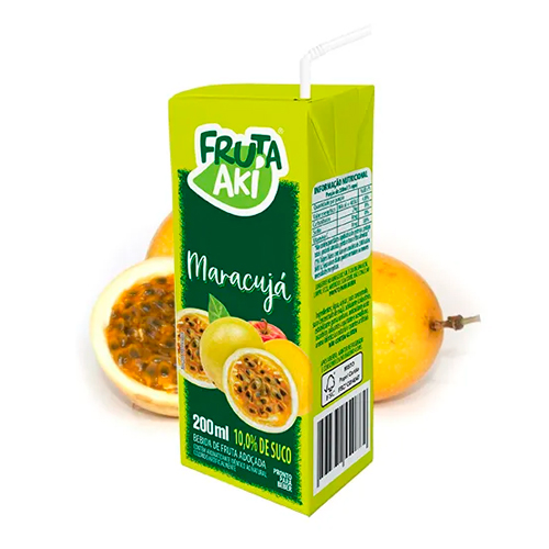 FRUTA AKI MARACUJA TP 200ML BEBIDAS