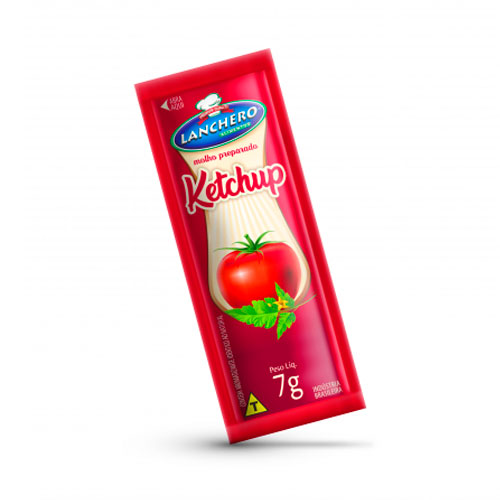 SACHE KETCHUP LANCHERO CX C/150X7G MERCEARIA EM GERAL
