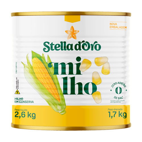 MILHO STELLA D ORO 1,7KG UN-MERCEARIA EM GERAL