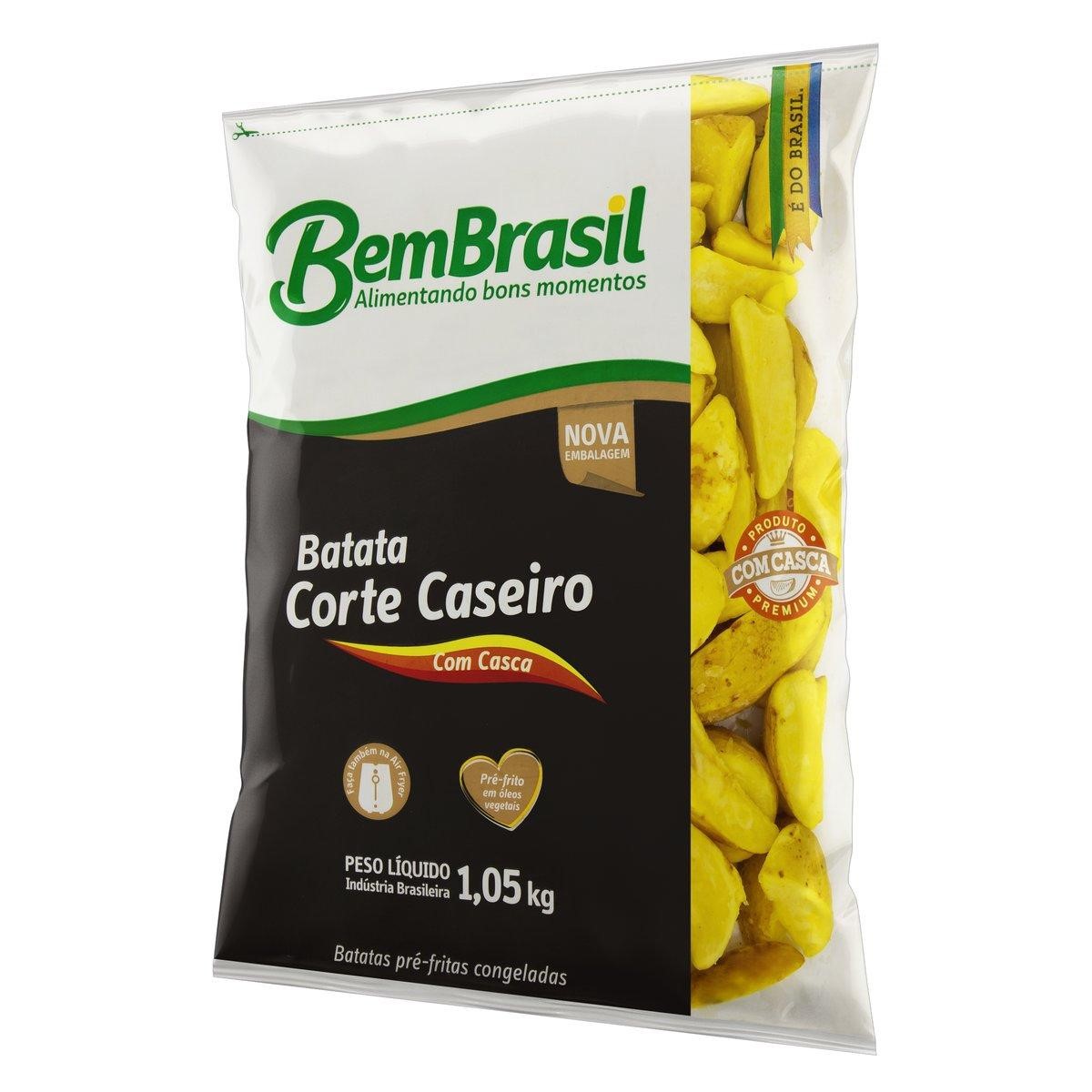 BATATA CORTE CASEIRO BEM BRASIL 1,05 CONGELADOS