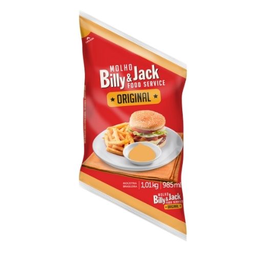 MOLHO BILLY JACK BAG 1,010KG-MERCEARIA EM GERAL