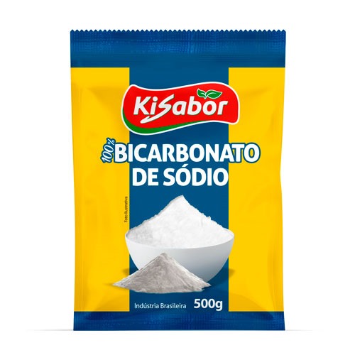 BICARBONATO DE SODIO KISABOR 500G MERCEARIA EM GERAL