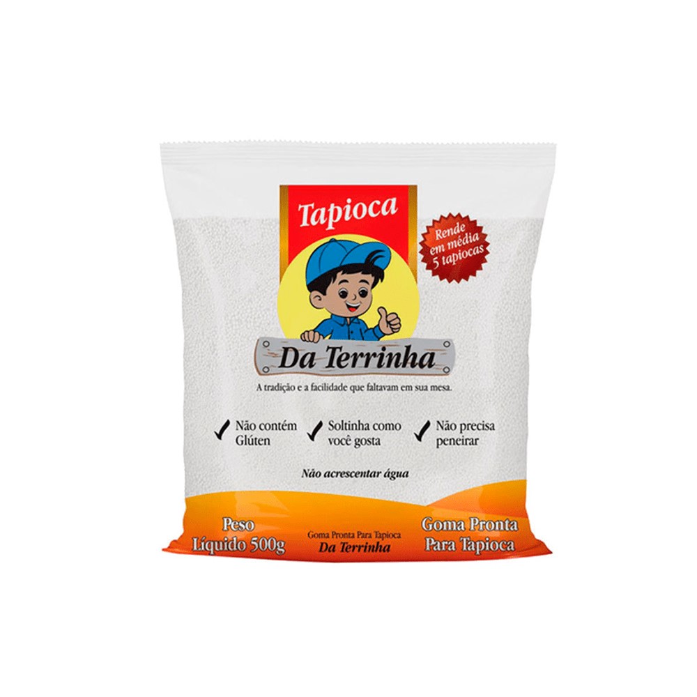 TAPIOCA DA TERRINHA 500GR-MERCEARIA EM GERAL